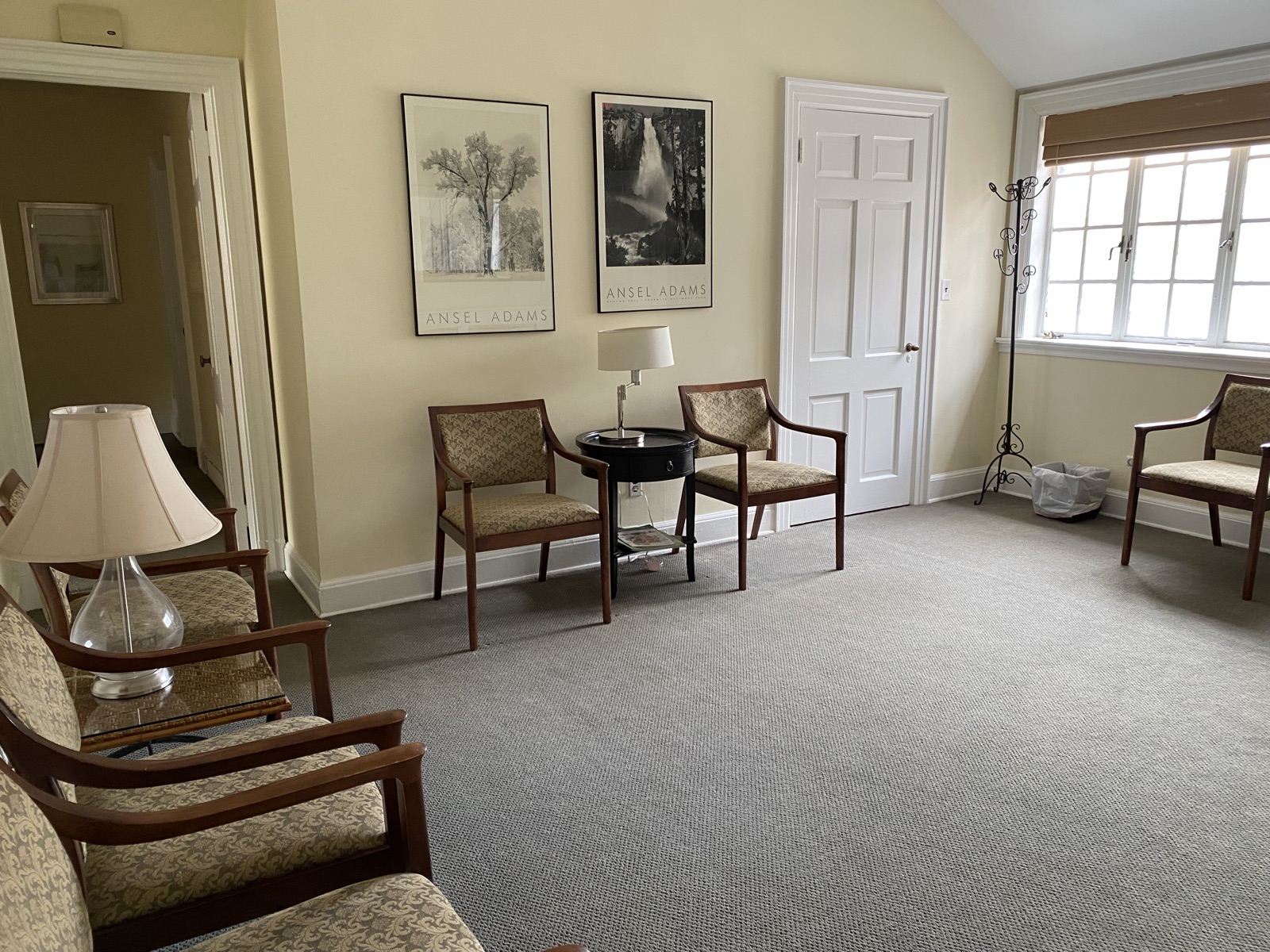 Shared 2nd-floor therapists' waiting room